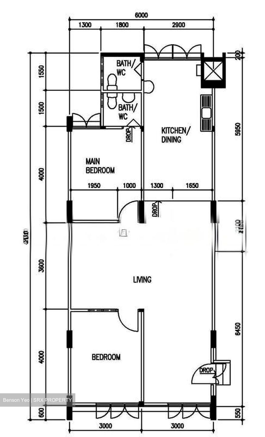 Blk 713 Bedok Reservoir Road (Bedok), HDB 3 Rooms #634667531